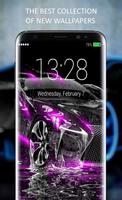 Neon Cars Lock Screen ภาพหน้าจอ 3