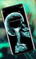 برنامه‌نما Skull Lighter Lock Screen عکس از صفحه