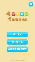 4 Pics 1 Wrong โปสเตอร์