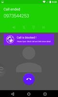Call And SMS Blocker Free capture d'écran 1