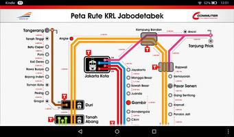 Jakarta Metro MRT PT-KAI-KRL poster