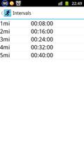Running pace calculator screenshot 1