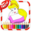 ”Princess Coloring Pages