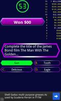 Millionaire quiz game capture d'écran 2