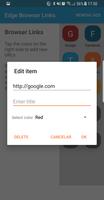 Browser links for edge screen imagem de tela 3