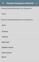 Disease Symptoms Matcher Affiche