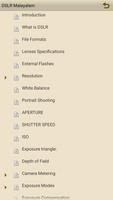 Malayalam DSLR Camera Guide ポスター