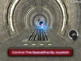 Tunnel Trouble 3D - Space Jet  Affiche