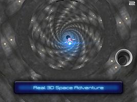 Tunnel Trouble 3D - Space Jet  screenshot 2