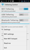 Tethering Control capture d'écran 1