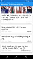 BaseBall - News & Trade rumors โปสเตอร์