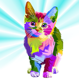 Poly ArtPuzzle Game: Artwork Polygone Number 2018