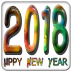 Happy New Year 2018 icono