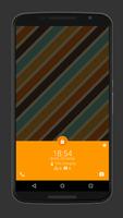 Material Design Lock Screen Poster