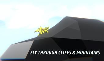 Wingsuit Flight 3D Affiche