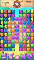 Sweet Cookies - Match 3 Games & Free Puzzle Game captura de pantalla 2