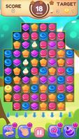 Sweet Cookies - Match 3 Games & Free Puzzle Game captura de pantalla 3
