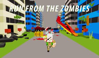 3D Zombie City Run screenshot 2
