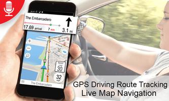 GPS Driving Route Tracking - Live Map Navigation ภาพหน้าจอ 1
