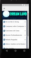 Dream Land - Música para dormir Bebés screenshot 1