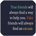 Fake Friends Quotes ไอคอน