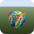 Rainbow Lucky Block Addon MCPE icon