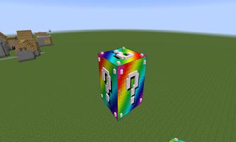Rainbow Lucky Block Addon MCPE screenshot 1