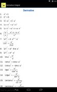 Derivative Integral Formula screenshot 4