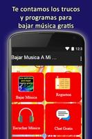 Cómo bajar musica a mi celular poster