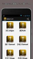 برنامه‌نما Bible KJV Audio mp3 عکس از صفحه