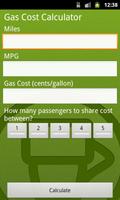 Gas/Petrol Price Calculator पोस्टर