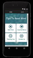 Tips To Read Mind Affiche