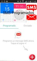 SMS Programados Affiche