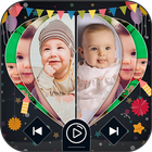 Cute Baby Image To Video Slide Show icon