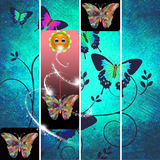 Beautiful Butterfly Piano Tiles icône