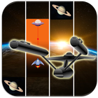 Galaxy Wars Piano Tiles icône