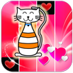 ”Pink Kitty Cute Piano Tiles