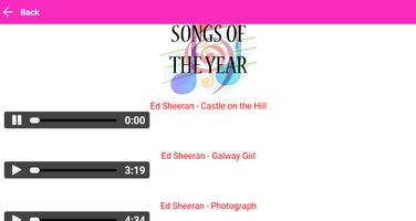 Songs Of The Year captura de pantalla 2