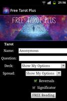 Free Tarot Plus स्क्रीनशॉट 2
