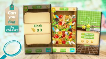 छिपा वस्तुओं पहेली का खेल – सुपरमार्केट स्क्रीनशॉट 1