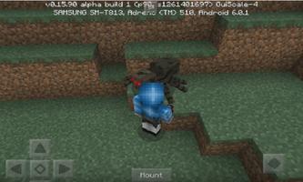 1 Schermata MountableSpider Addon For MCPE