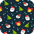 Christmas Background Wallpaper icône