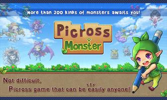 Logica picross Monster-poster