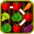 Matching vegetables Frame