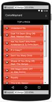 Conor Maynard Top Songs & Hits Letras. captura de pantalla 1