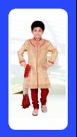 Children Sherwani ポスター