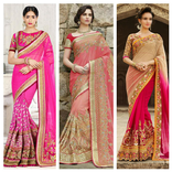 New Bridal Saree Design 2018