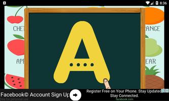 Fruit English Alphabet ABC Kid screenshot 1