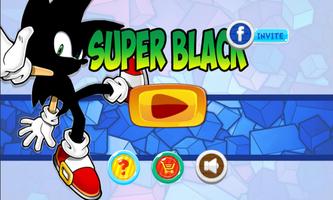 Stick Heros For Sonic Black Affiche