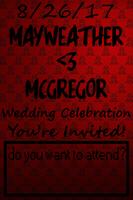 Mayweather - Mcgregor Wedding Ekran Görüntüsü 1